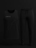 Neural" Midnight Tank & Jogger Set