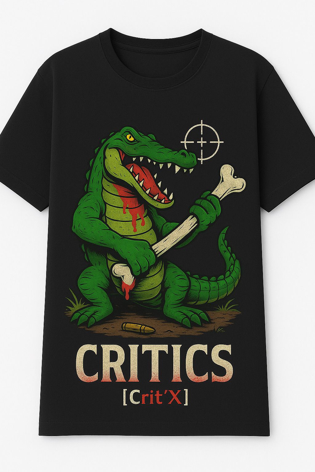 Critics Crocodile Bone Collector T-Shirt