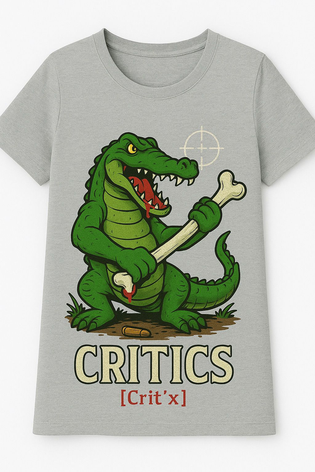 Critics Crocodile Bone Collector T-Shirt
